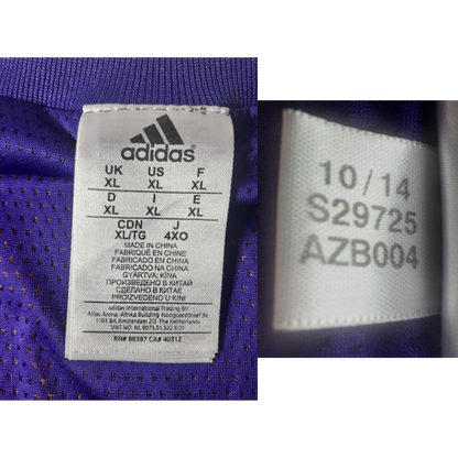 Original Adidas Los Angeles Lakers Reversible Jersey – Größe XL