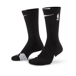 Nike NBA Crew Elite Socken – Hochwertige Basketballsocken in Weiß/Schwarz