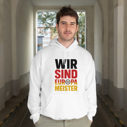 🏀 Premium Hoodie „Wir sind Europameister 2025“