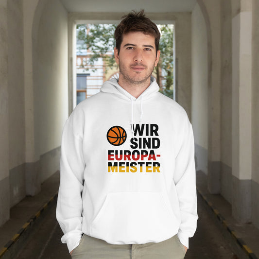 🏀 Premium Hoodie „Wir sind Europameister 2025“