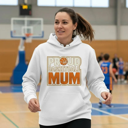 Basketball Mum Pride – Nachhaltiger Hoodie mit Power-Print