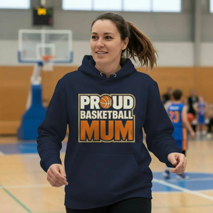 Basketball Mum Pride – Nachhaltiger Hoodie mit Power-Print