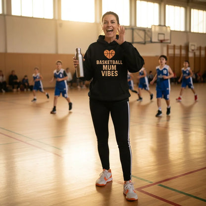 Mum Vibes Hoodie – Für stolze Basketball-Mamas