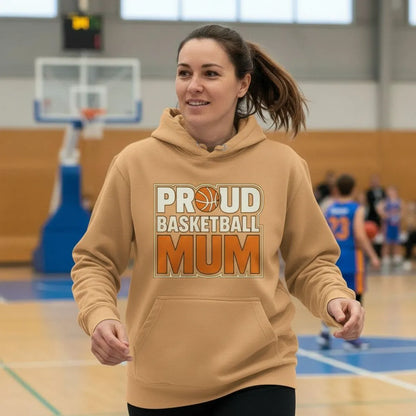 Basketball Mum Pride – Nachhaltiger Hoodie mit Power-Print