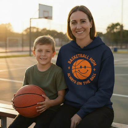Basketball Mom Hoodie – Always on the Ball | Nachhaltiger Bio-Hoodie von CourtKings