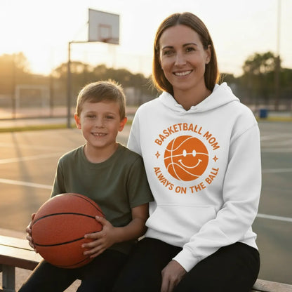 Basketball Mom Hoodie – Always on the Ball | Nachhaltiger Bio-Hoodie von CourtKings