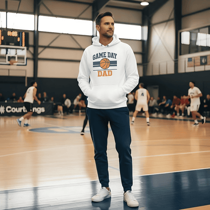 Game Day Dad – Basketball Hoodie (Organic Cotton)