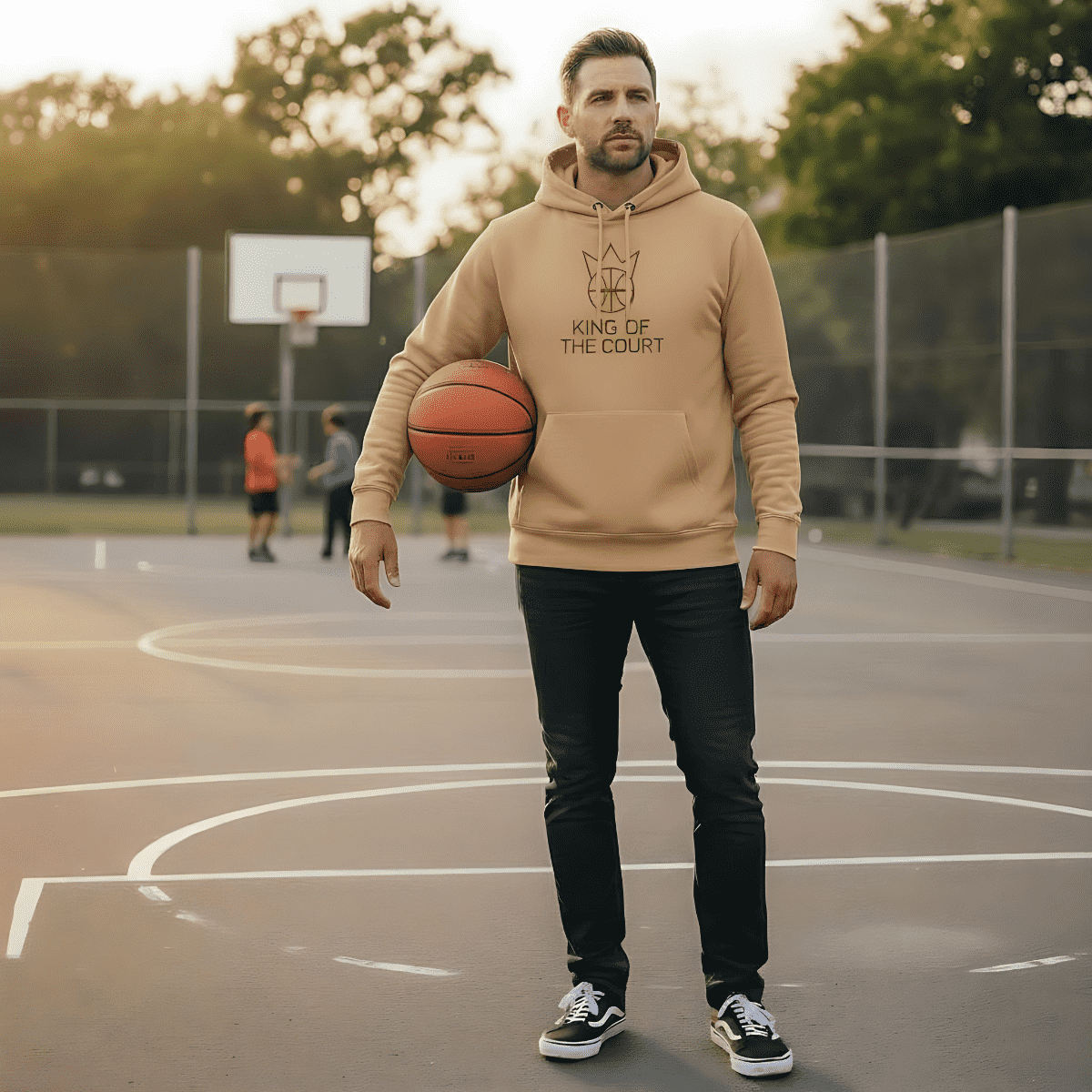 King of the Court – Premium Basketball Hoodie (Organic Cotton)