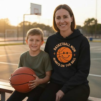 Basketball Mom Hoodie – Always on the Ball | Nachhaltiger Bio-Hoodie von CourtKings