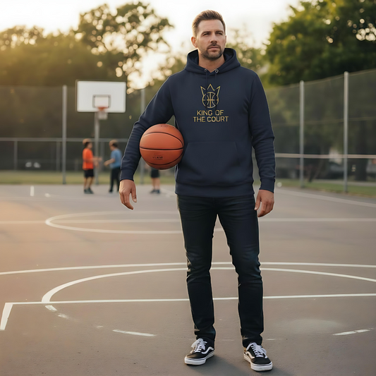 King of the Court – Premium Basketball Hoodie (Organic Cotton)