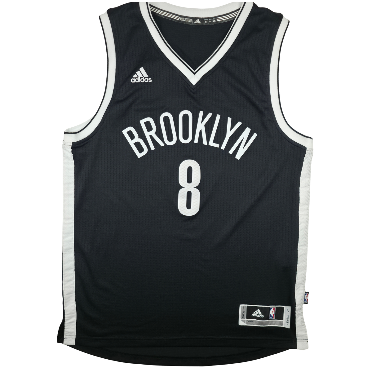 Brooklyn Nets Deron Williams #8 Trikot – adidas Swingman (schwarz) – Gr. M