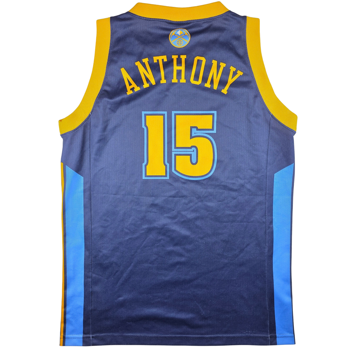 Denver Nuggets Carmelo Anthony #15 Trikot – Champion (navy) – Gr. M