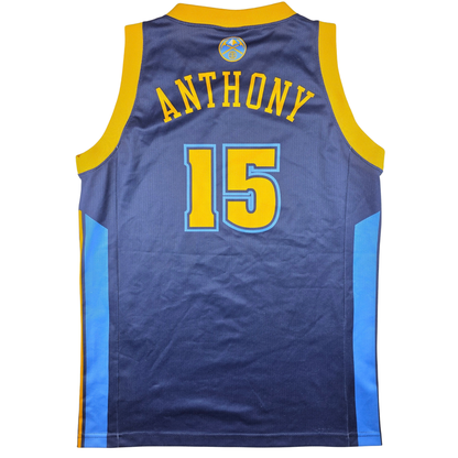 Denver Nuggets Carmelo Anthony #15 Trikot – Champion (navy) – Gr. M