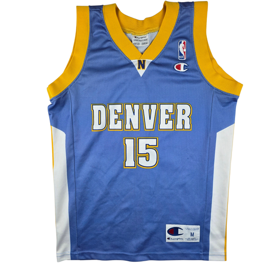 Denver Nuggets Carmelo Anthony #15 Kindertrikot – Champion (hellblau) – Gr. M (138/143)