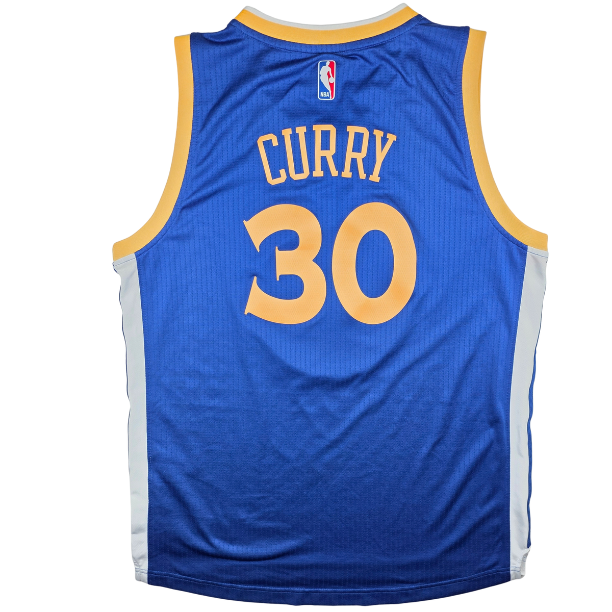 Golden State Warriors Stephen Curry #30 Trikot – adidas Swingman (blau) – Gr. L