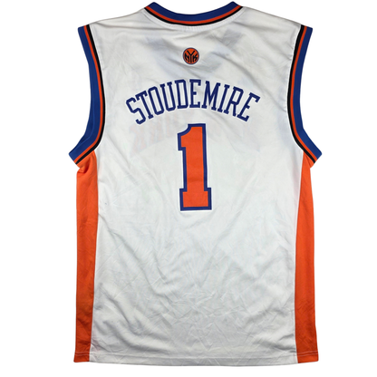 New York Knicks Amar'e Stoudemire #1 Trikot – adidas Replica (weiß) – Gr. M