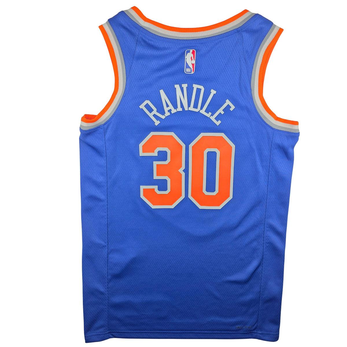 New York Knicks Julius Randle #30 Trikot – Nike Swingman Icon Edition (blau) – Gr. XS (36)