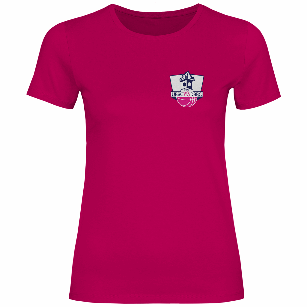 UBSC DBBC Damen T-Shirt – Offizielles Merch mit Statement (2-seitiger Druck)
