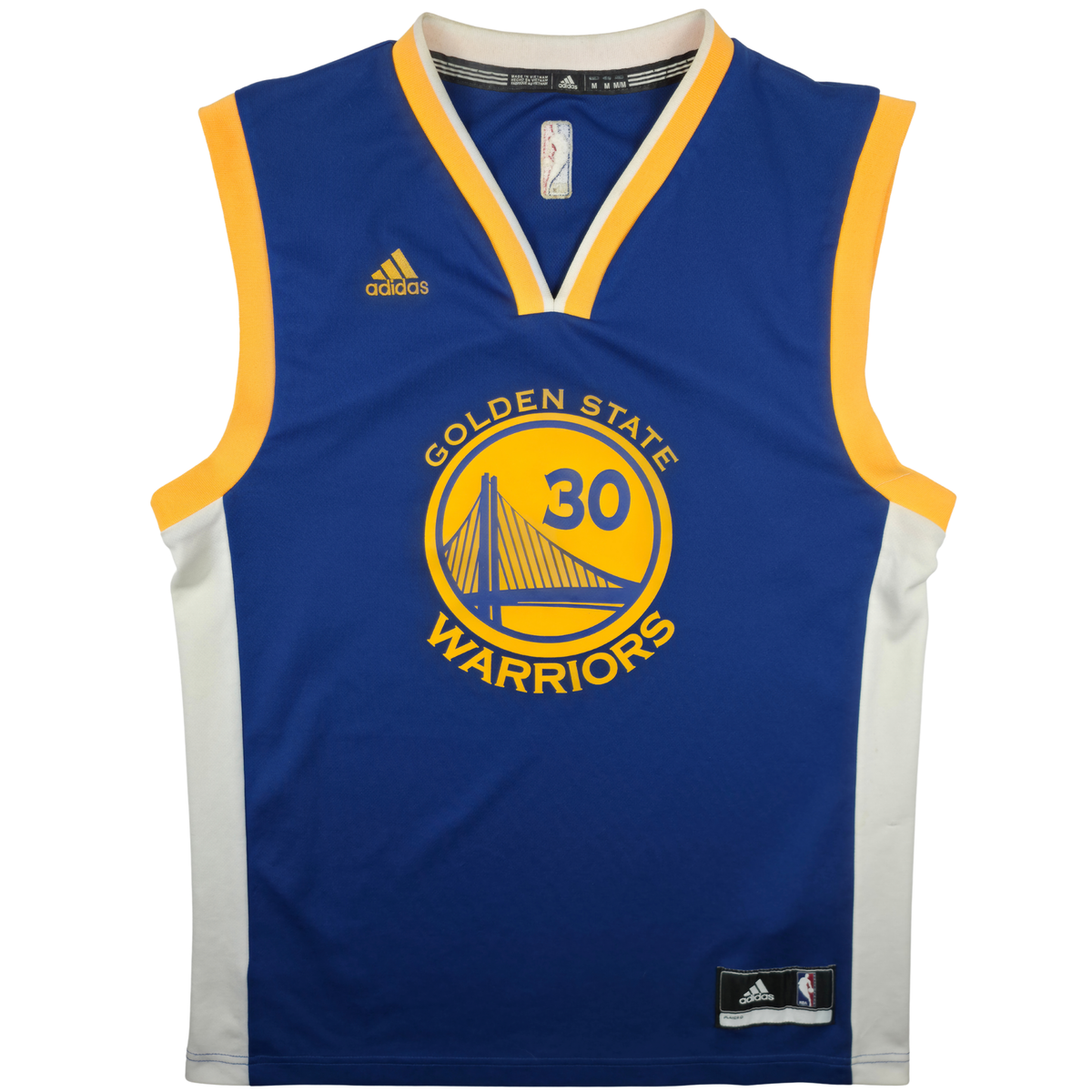 Golden State Warriors Stephen Curry #30 Trikot – adidas Replica (blau) – Gr. M