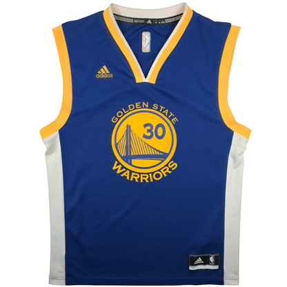 Golden State Warriors Stephen Curry #30 Trikot – adidas Replica (blau) – Gr. M