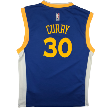 Golden State Warriors Stephen Curry #30 Trikot – adidas Replica (blau) – Gr. M
