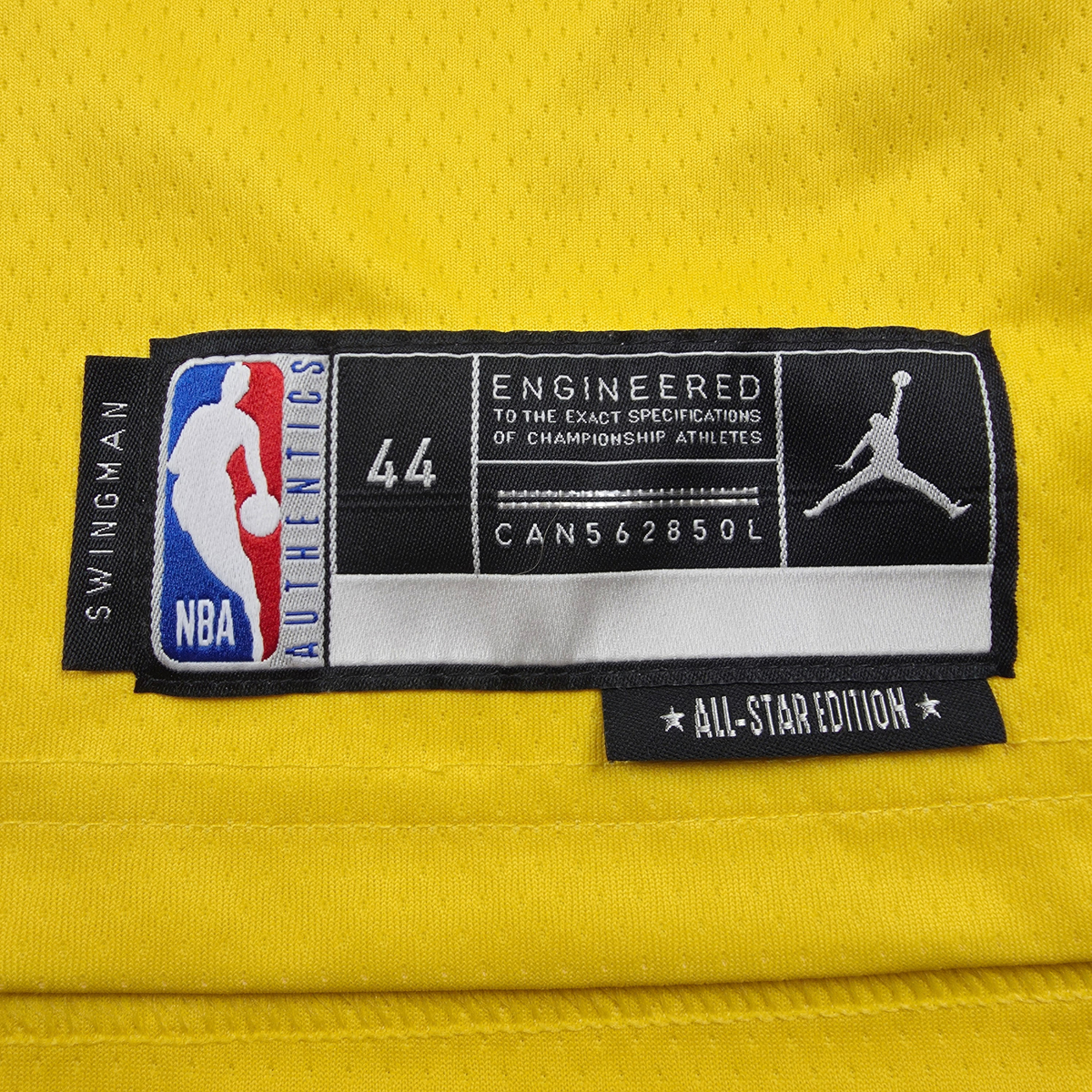 NBA All-Star 2023 LeBron James #6 Trikot – Jordan Swingman All-Star Edition (rot/gelb) – Gr. M (44)