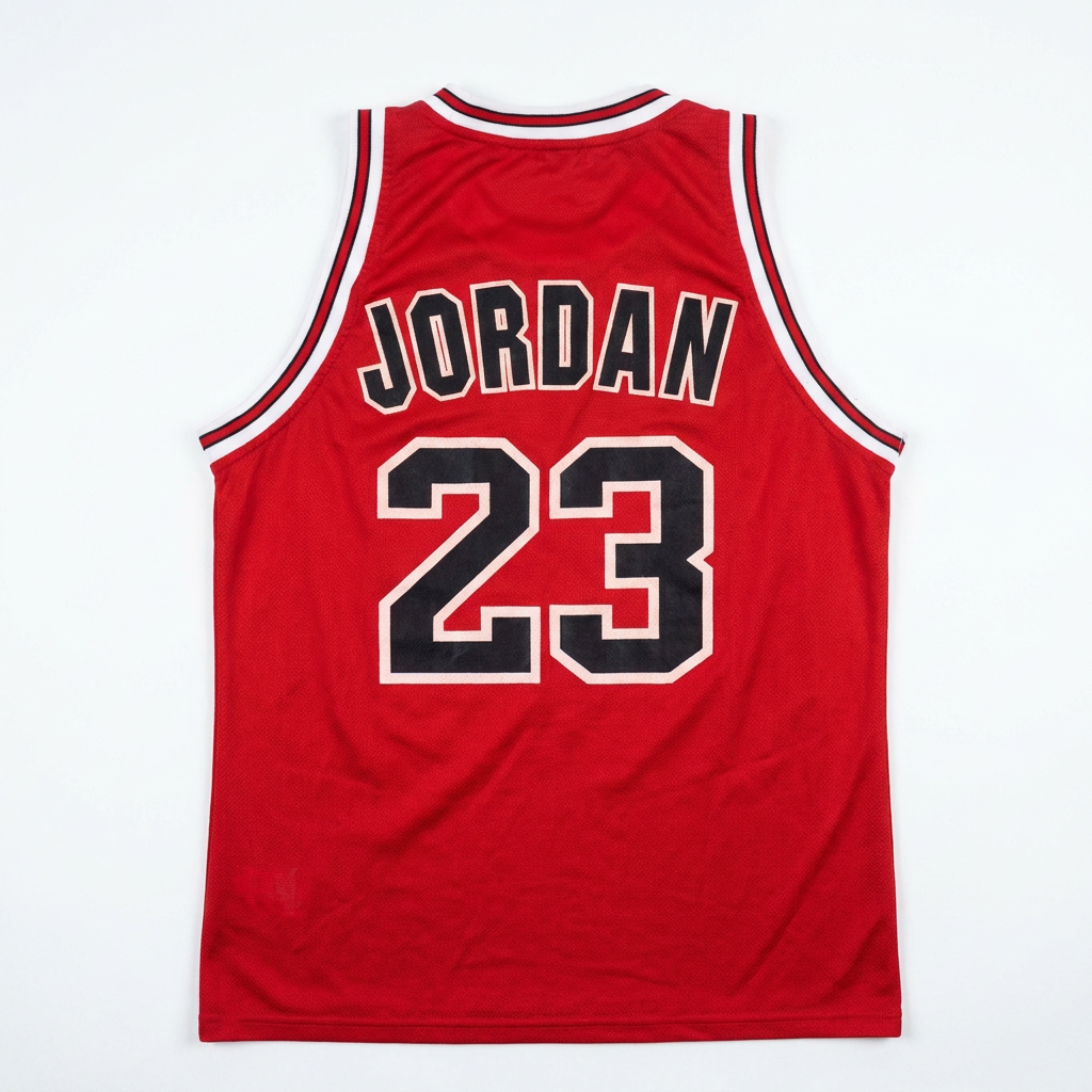 Champion Chicago Bulls #23 Jersey – Vintage Rot Herren M | 90s Secondhand Original