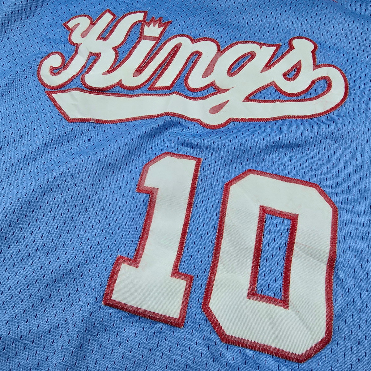 Sacramento Kings Mike Bibby #10 Trikot – Reebok Hardwood Classics (hellblau) – Gr. M