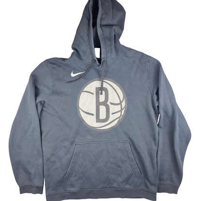 Brooklyn Nets Logo Hoodie – Nike (schwarz) – Gr. L