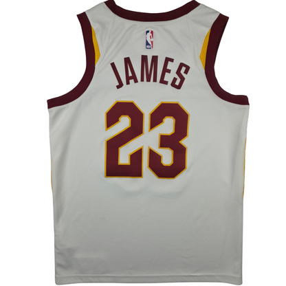 Cleveland Cavaliers LeBron James #23 Trikot – Nike Swingman Association Edition (weiß) – Gr. M (44)