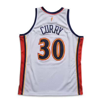 Stephen Curry #30 Golden State Warriors Trikot – Mitchell & Ness Hardwood Classics 2009-10 (White, XL)