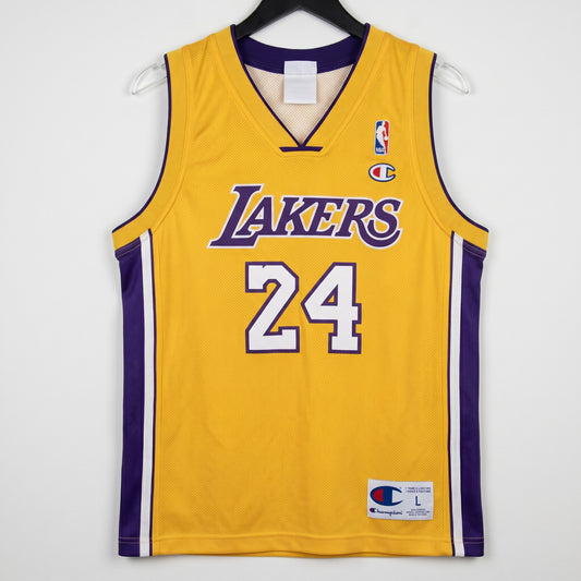 Champion Los Angeles Lakers #24 Kobe Bryant Kids Jersey – Vintage | Secondhand NBA Trikot