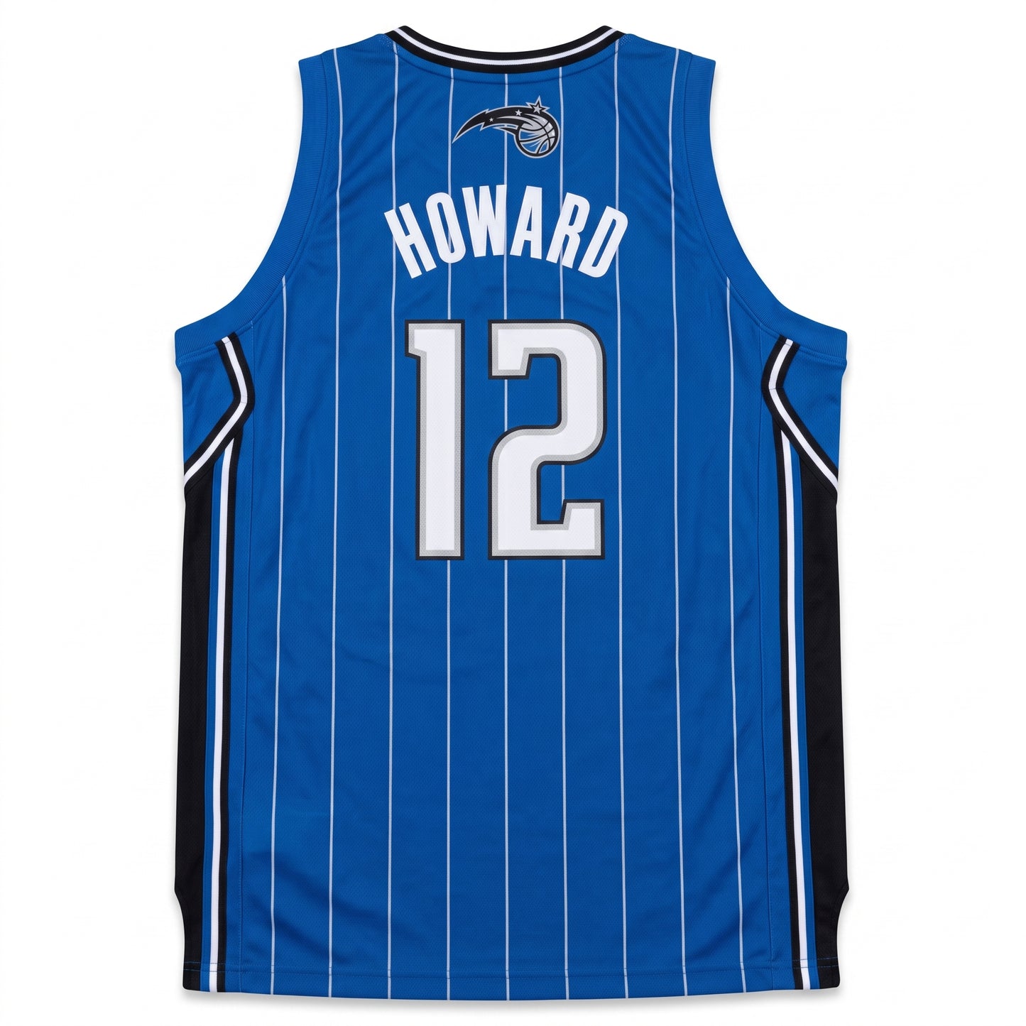 Dwight Howard #12 Orlando Magic Trikot – Champion (Blue Pinstripe, M)