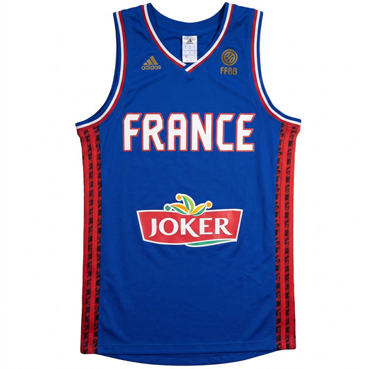 France Nationalmannschaft Basketball-Trikot – adidas FFBB (Joker) – Gr. S