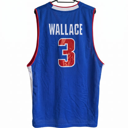 Champion Detroit Pistons #3 Ben Wallace Authentic Jersey – Vintage XXL | 2000s Secondhand