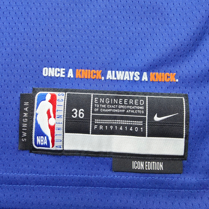 New York Knicks Julius Randle #30 Trikot – Nike Swingman Icon Edition (blau) – Gr. XS (36)