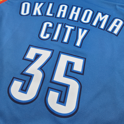 Oklahoma City Thunder Kevin Durant #35 Trikot – adidas Replica (blau) – Gr. S