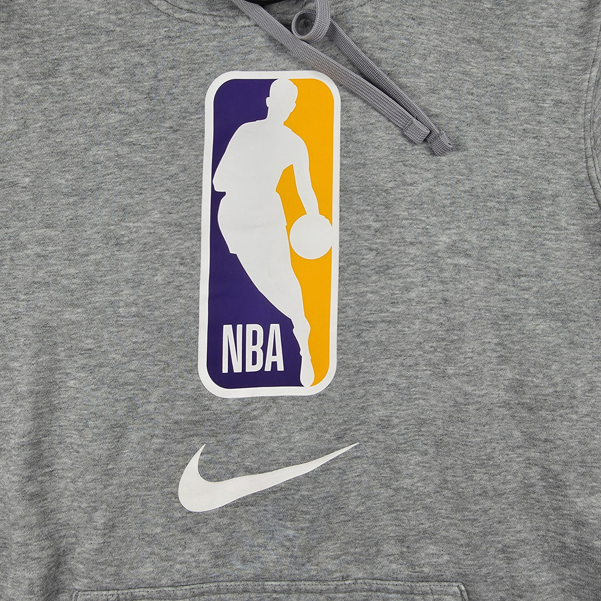 Los Angeles Lakers NBA-Logo Hoodie – Nike (grau) – Gr. S