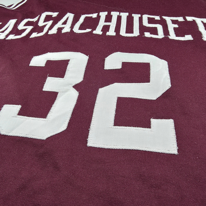 Massachusetts UMass Julius Erving #32 Trikot – All American Collection (weinrot) – Gr. 54