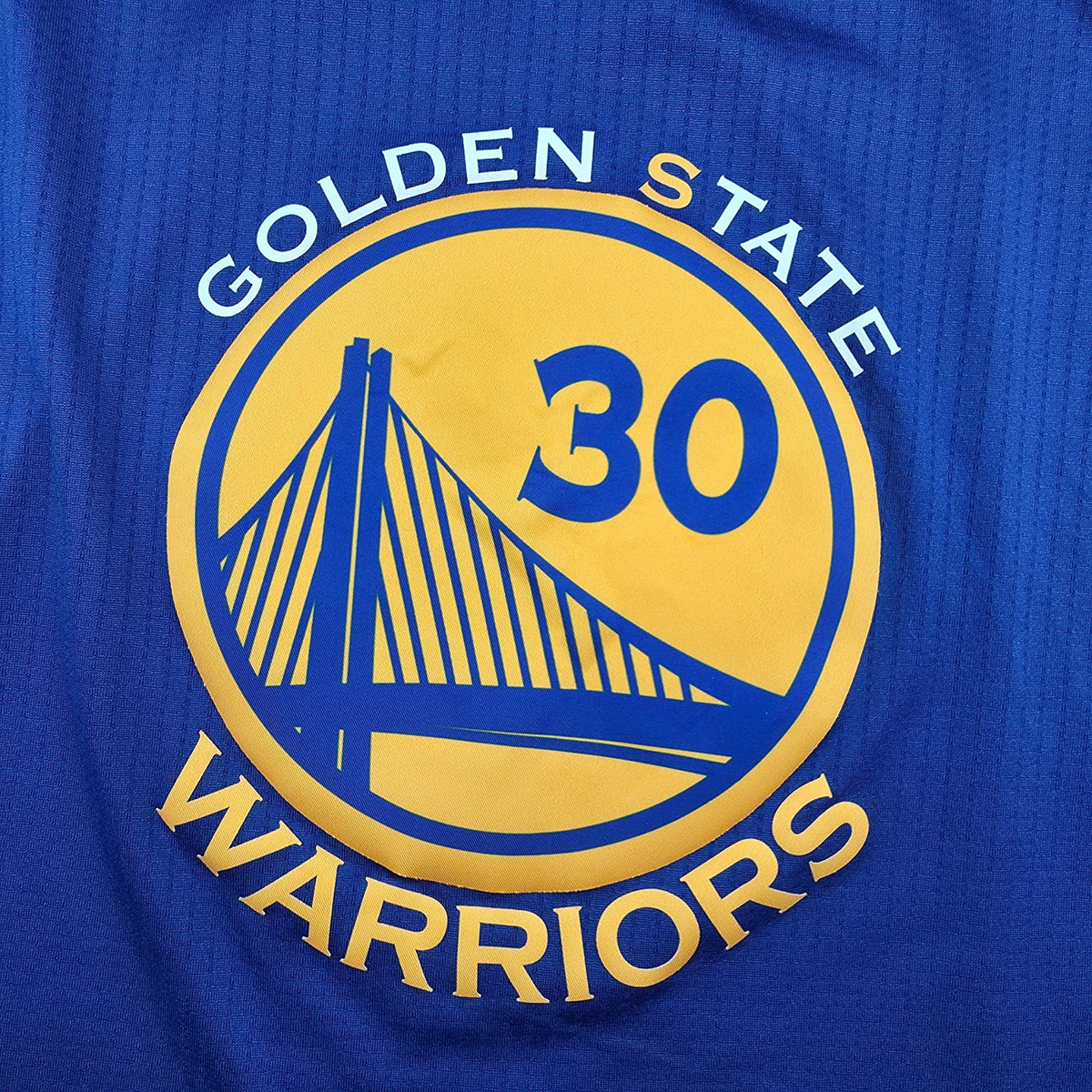 Golden State Warriors Stephen Curry #30 Trikot – adidas Swingman (blau) – Gr. L