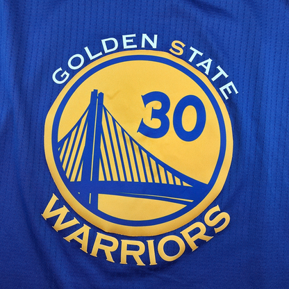 Golden State Warriors Stephen Curry #30 Trikot – adidas Swingman (blau) – Gr. L