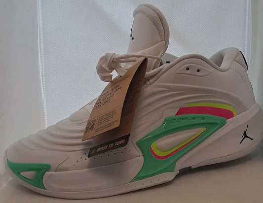 Air Jordan Luka 3 White/Black/Volt Glow – Größe 45 – NEU (ohne OVP-Deckel)
