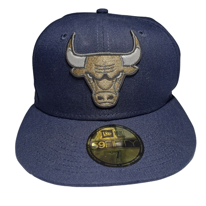 Chicago Bulls Curved Cap – Schwarz | Adjustable Fit