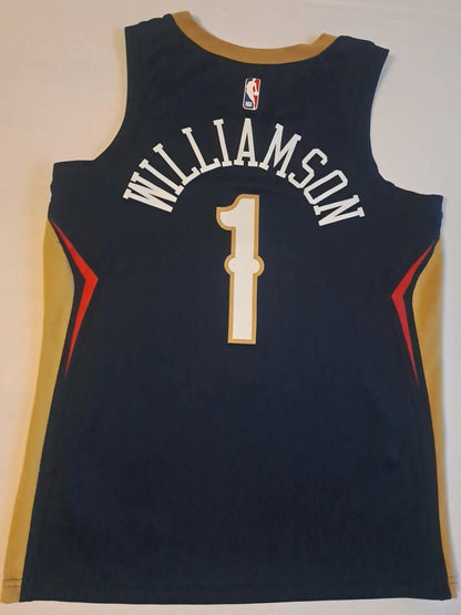 Nike New Orleans Pelicans #1 Zion Williamson Swingman Jersey – Vintage Herren M | Secondhand