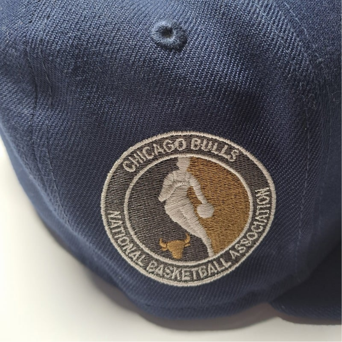 Chicago Bulls Curved Cap – Schwarz | Adjustable Fit