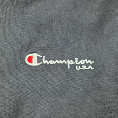 Champion USA Kapuzenjacke – Vintage (schwarz/weiß) – Gr. M