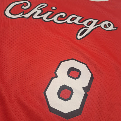 Nike NBA Jersey Chicago Bulls #8 Rot – Herren 44 (Throwback, gebraucht)