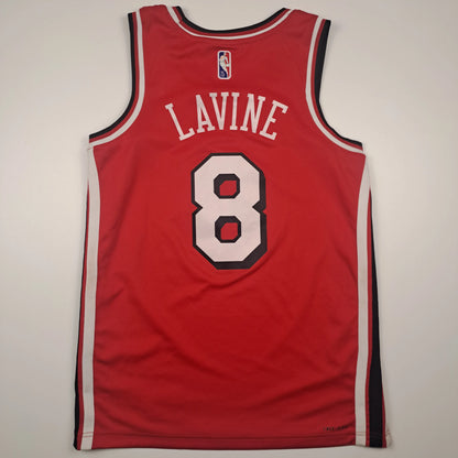 Nike NBA Jersey Chicago Bulls #8 Rot – Herren 44 (Throwback, gebraucht)