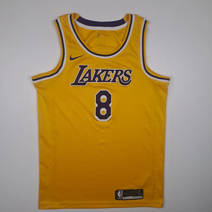 Nike Los Angeles Lakers #8 Kobe Bryant NBA Jersey – Vintage Gelb Herren S | Secondhand
