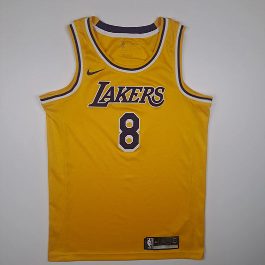 Nike Los Angeles Lakers #8 Kobe Bryant NBA Jersey – Vintage Gelb Herren S | Secondhand